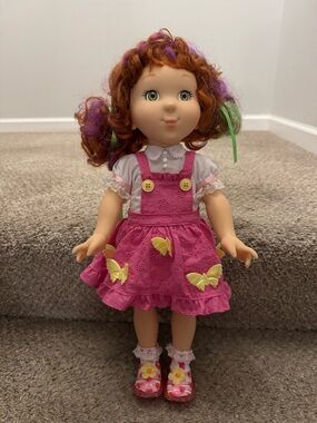 Exquisite Fancy Nancy Doll 18" Jakks Pacific Butterflies 2008 *Doll only